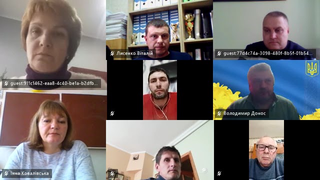 Проведено онлайн-івент для вчителів предмету «Захист України» закладів освіти