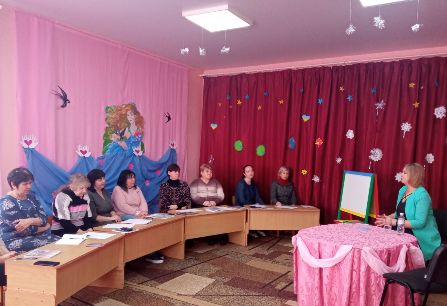 Проведено практикум для педагогів ЗДО № 6 «Сонечко» «Психологічна підтримка педагога в умовах сьогодення»